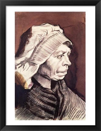 Framed Portrait of a Woman Print