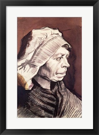 Framed Portrait of a Woman Print