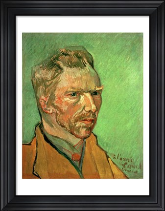 Framed Self Portrait, 1888 Print