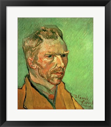 Framed Self Portrait, 1888 Print