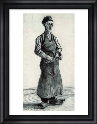 Framed Young Blacksmith, 1882 Print