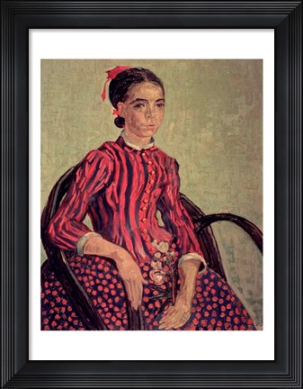 Framed La Mousme, 1888 Print