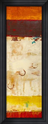 Framed Fire Engine Red II Print