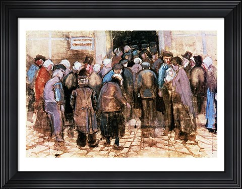 Framed State Lottery, 1882 Print