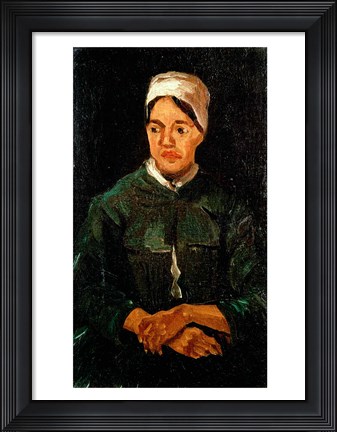 Framed Peasant woman from Nuenen, 1885 Print