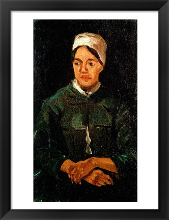 Framed Peasant woman from Nuenen, 1885 Print