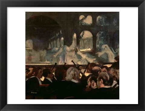 Framed ballet scene from Meyerbeer&#39;s opera &#39;Robert le Diable&#39;, 1876 Print