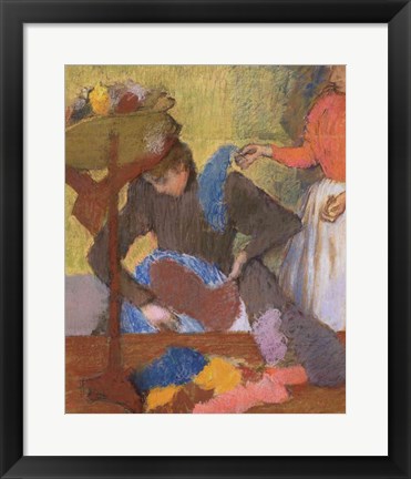 Framed At the Milliner&#39;s Print