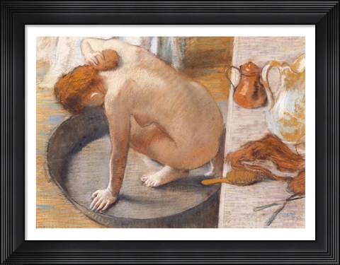 Framed Tub, 1886 Print