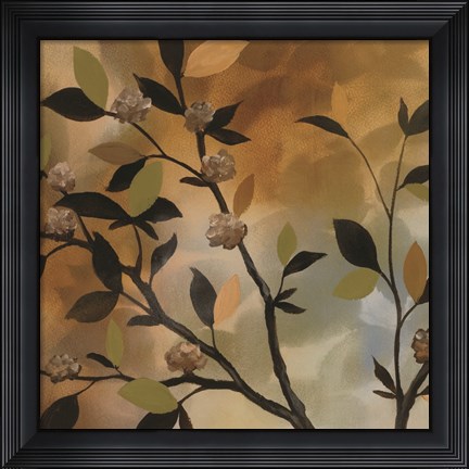 Framed Sundown Bronze I Print