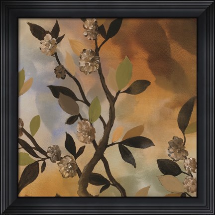 Framed Sundown Bronze II Print