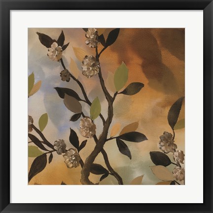 Framed Sundown Bronze II Print