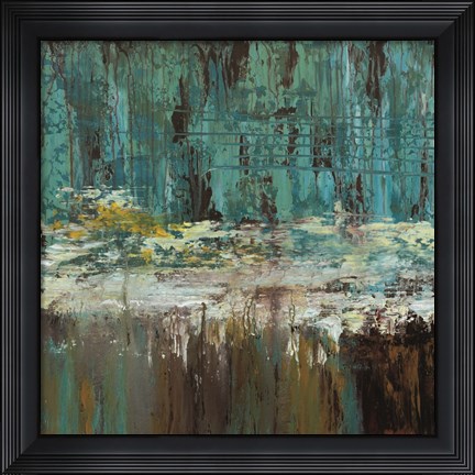 Framed Deep Waters I Print