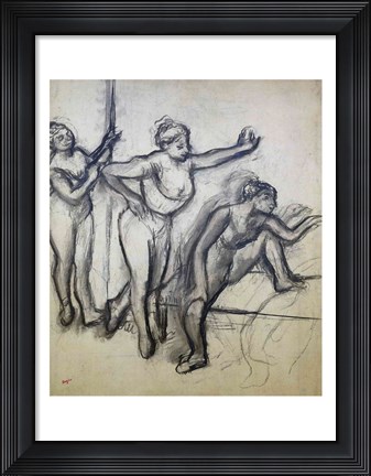 Framed Three Dancers Print