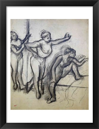 Framed Three Dancers Print