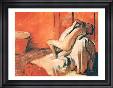 Framed After the Bath 3 Print