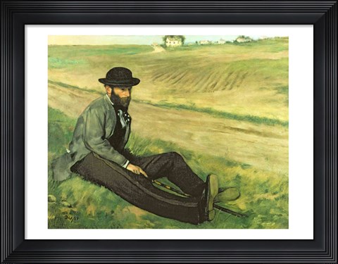 Framed Eugene Manet Print