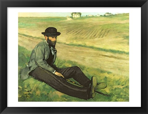 Framed Eugene Manet Print