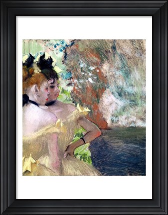 Framed Dancers in the Wings Print