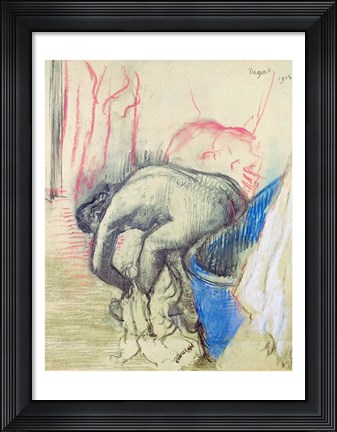 Framed After the Bath, 1903 Print