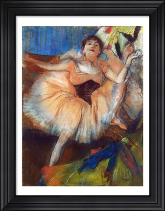 Framed Seated Dancer Print