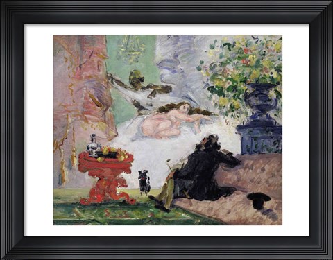 Framed Modern Olympia, Print
