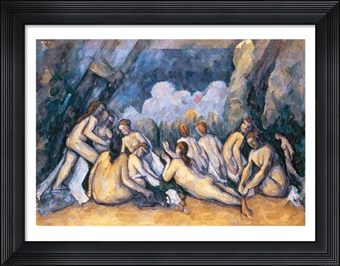 Framed Large Bathers Print