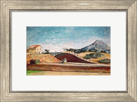 Framed Railway Cutting Print