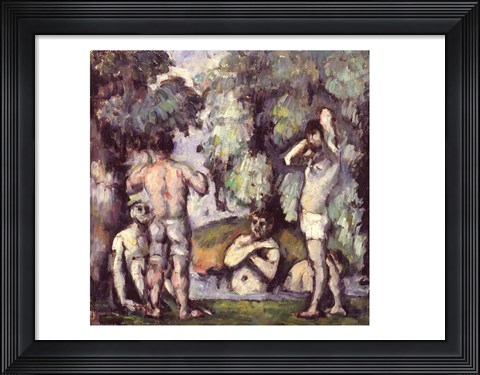 Framed Five Bathers Print