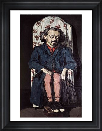 Framed Achille Emperaire Print