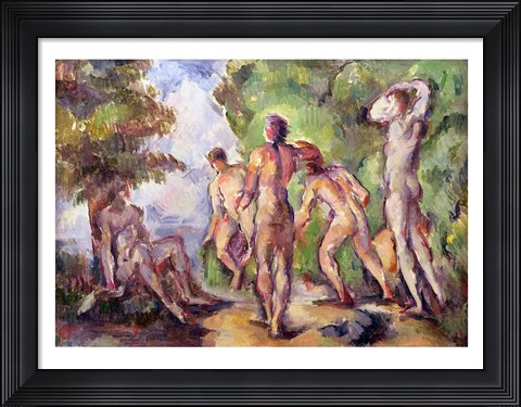 Framed Bathers Print