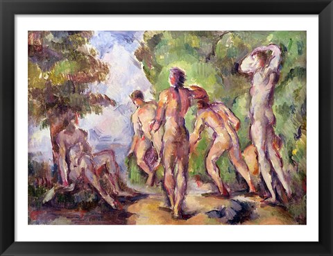 Framed Bathers Print