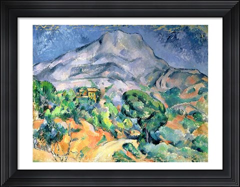 Framed Mont Sainte-Victoire Print