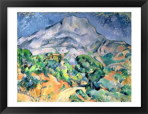 Framed Mont Sainte-Victoire Print