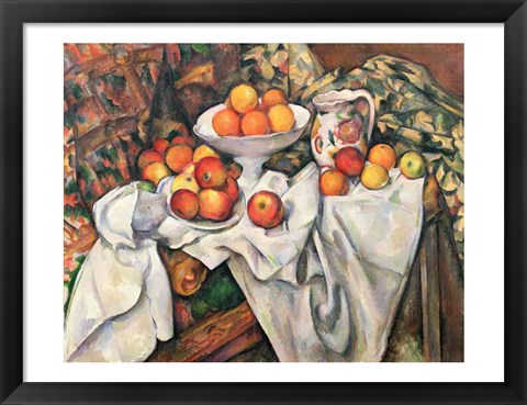 Framed Apples and Oranges Print