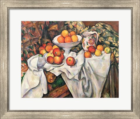 Framed Apples and Oranges Print