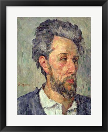 Framed Portrait of Victor Chocquet Print