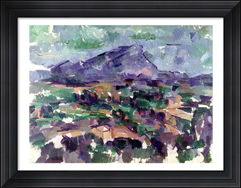 Framed Montagne Sainte-Victoire Print