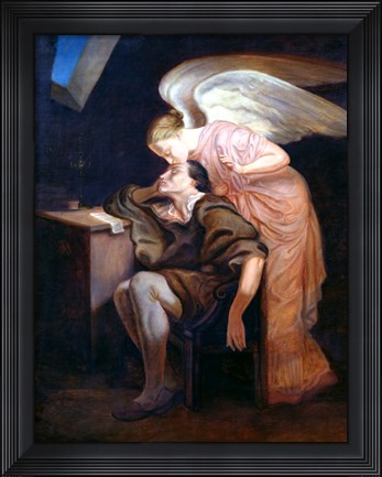 Framed Dream of the Poet Print