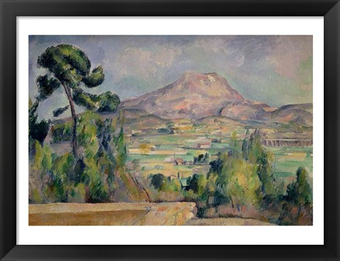 Framed Montagne Sainte-Victoire C Print