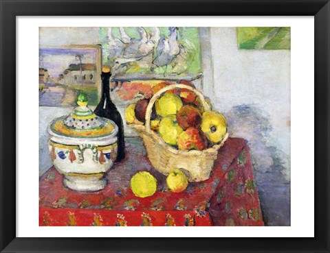 Framed Still Life with Tureen Print