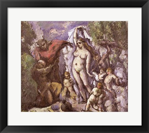 Framed Temptation of St. Anthony Print