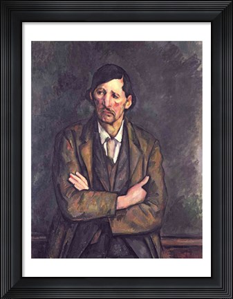 Framed Man with Crossed Arms, c.1899 Print