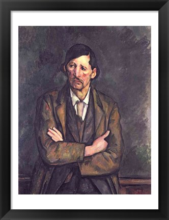 Framed Man with Crossed Arms, c.1899 Print