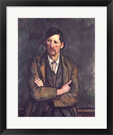 Framed Man with Crossed Arms, c.1899 Print