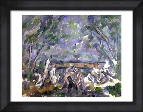 Framed Bathers, 1902-06 Print