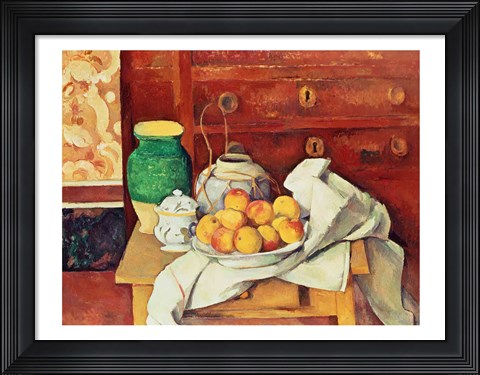 Framed Still Life with a Chest of Drawers, 1883-87 Print