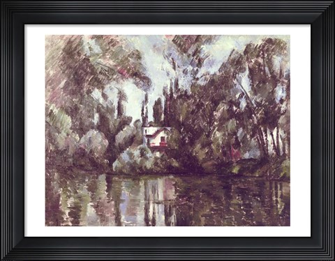 Framed House on the Banks of the Marne, 1889-90 Print