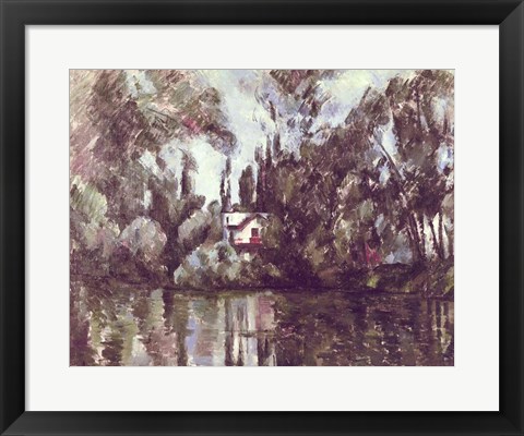 Framed House on the Banks of the Marne, 1889-90 Print