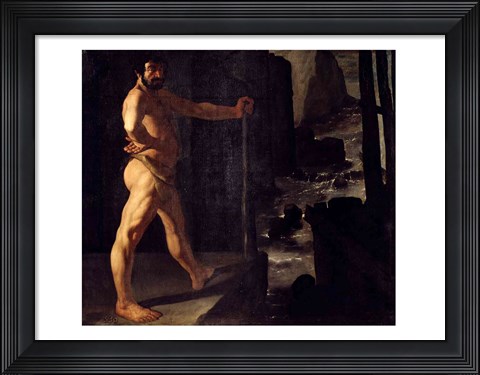 Framed Apotheosis of Delacroix Print